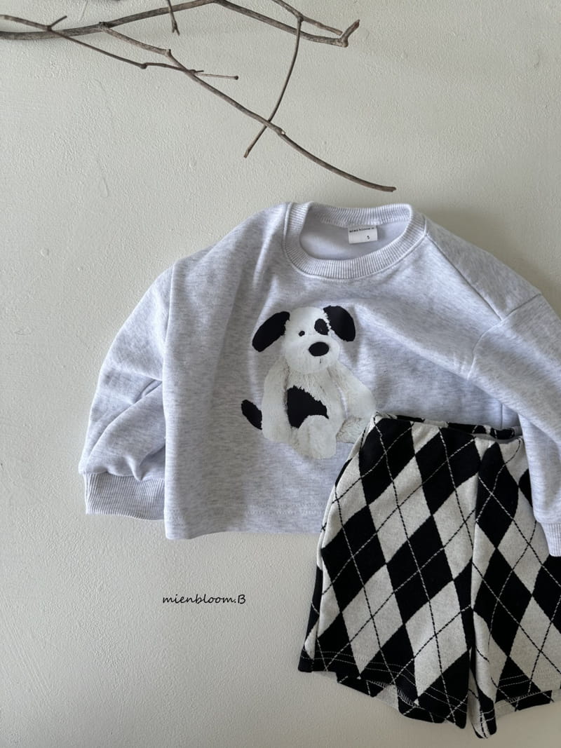 Mienbloom B - Korean Children Fashion - #designkidswear - Puppy Sweatshirt - 12