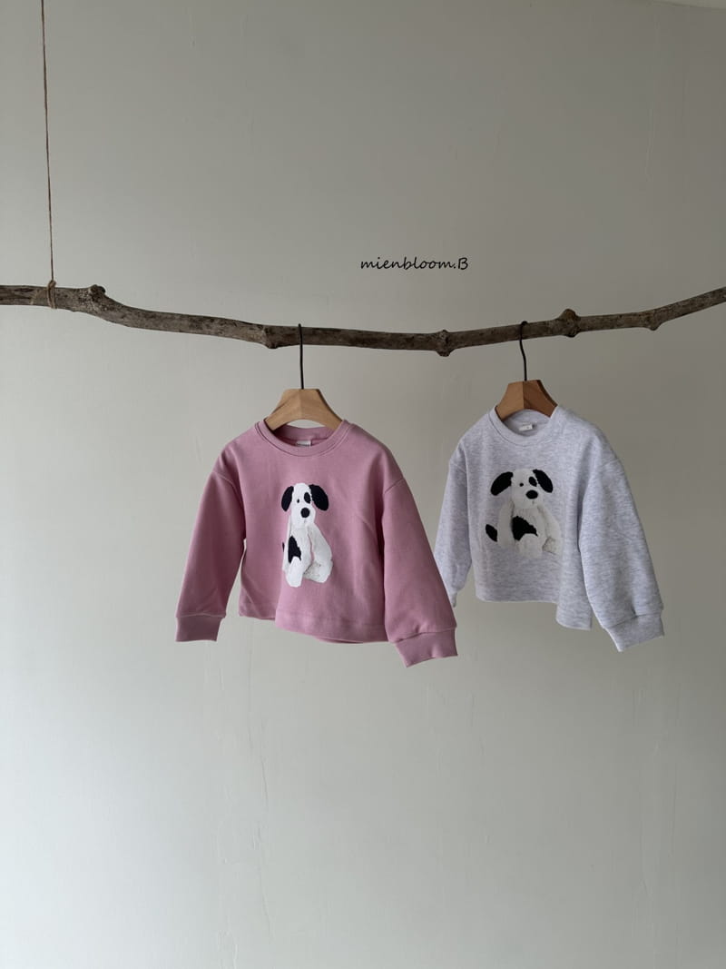 Mienbloom B - Korean Children Fashion - #kidsshorts - Puppy Sweatshirt