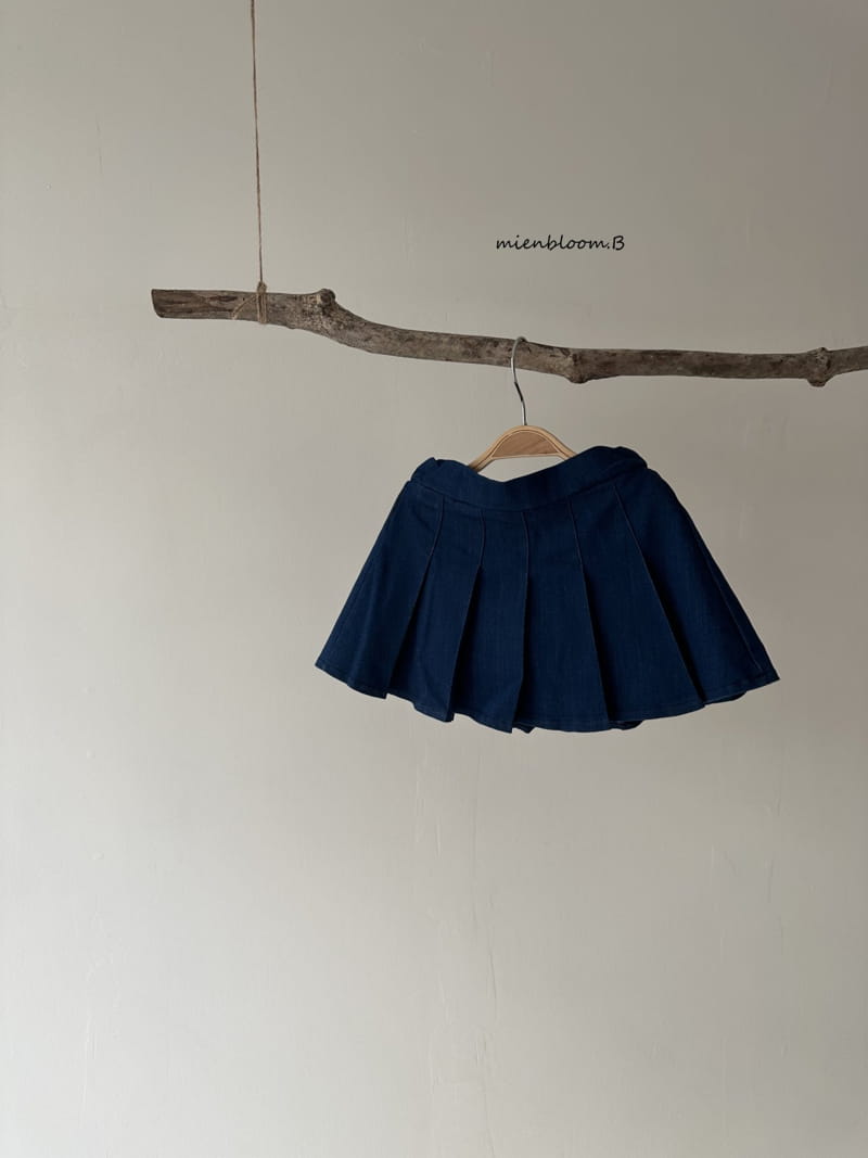 Mienbloom B - Korean Children Fashion - #minifashionista - Denim Skirt - 4