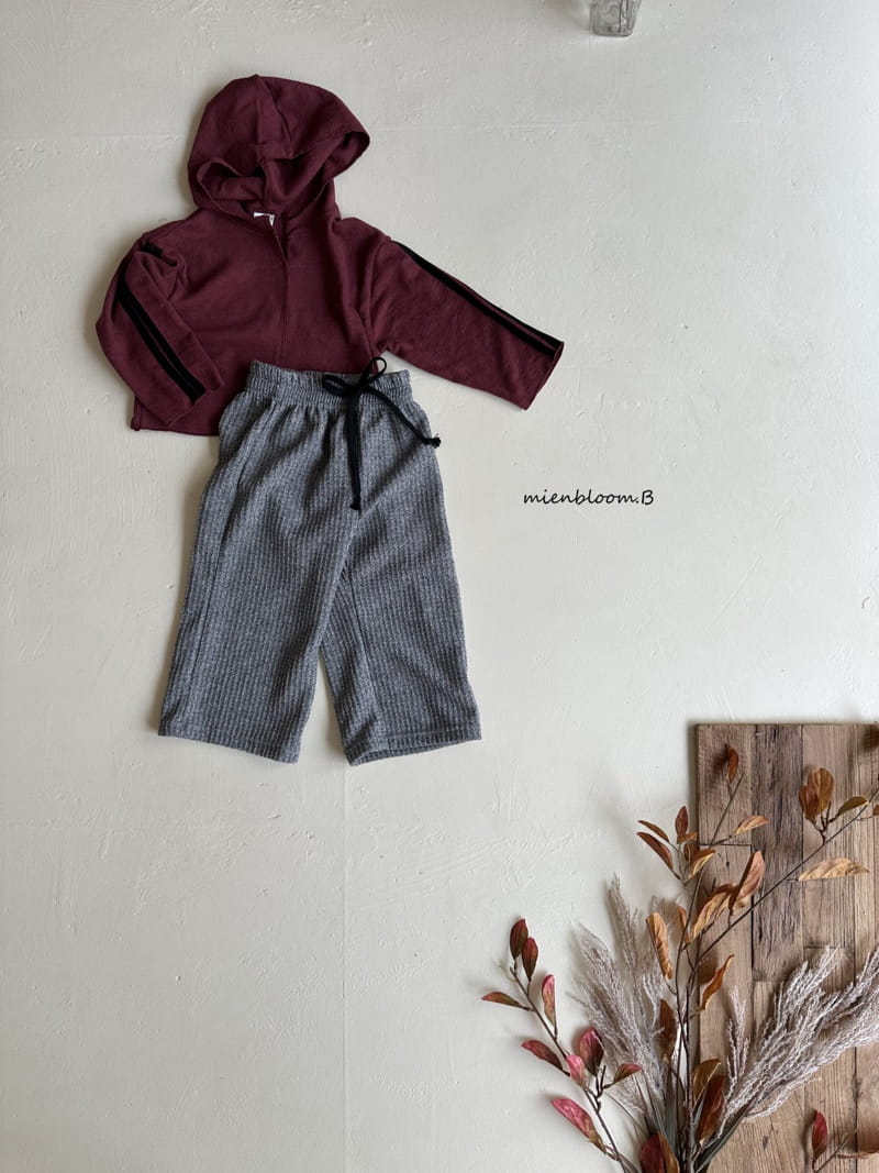 Mienbloom B - Korean Children Fashion - #todddlerfashion - Autumn Hoody Tee - 10