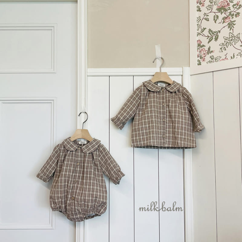 Milk Balm - Korean Baby Fashion - #babyfashion - Latte Bodysuit - 4