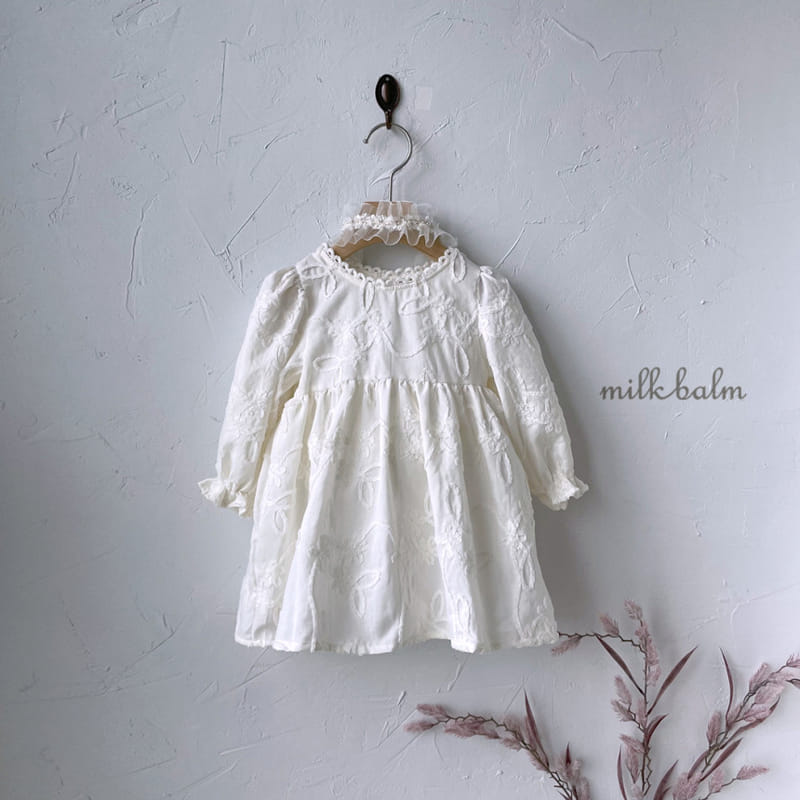 Milk Balm - Korean Children Fashion - #childofig - Ellin One-piece