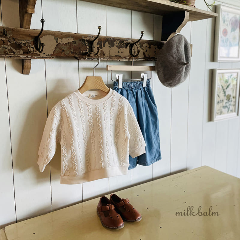 Milk Balm - Korean Children Fashion - #childofig - Ian Sweatshirt - 4