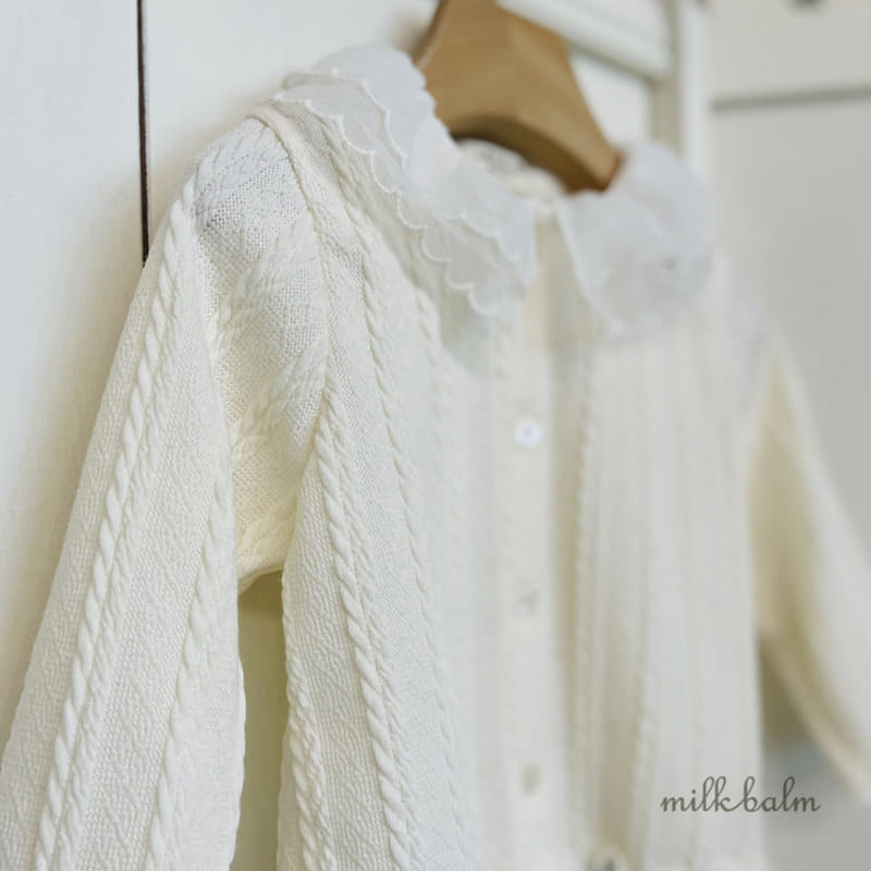 Milk Balm - Korean Children Fashion - #kidzfashiontrend - Soft Cardigan - 5