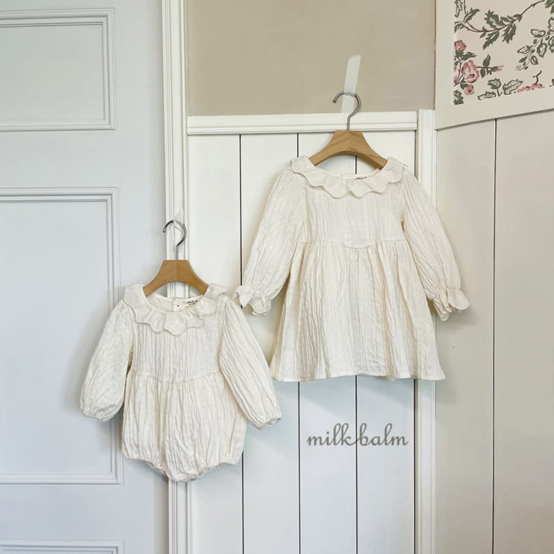 Milk Balm - Korean Children Fashion - #prettylittlegirls - Adella Frill One-piece