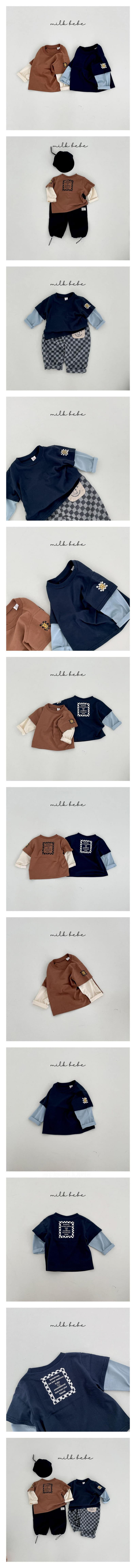 Milk Bebe - Korean Children Fashion - #kidsstore - Layered Tee