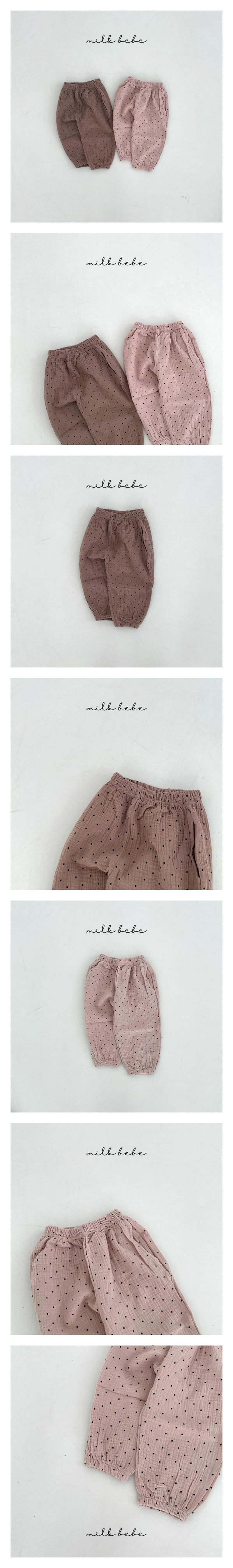 Milk Bebe - Korean Children Fashion - #littlefashionista - Dot Pants