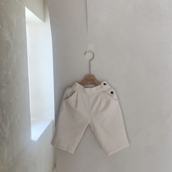 Mimi Market - Korean Baby Fashion - #babyclothing - Button Pants - 8