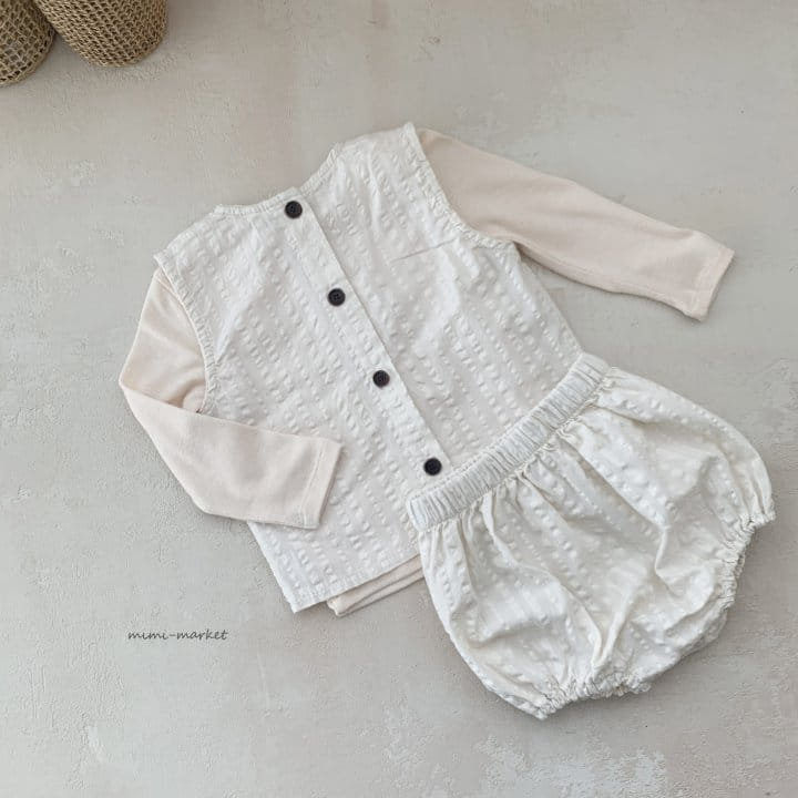 Mimi Market - Korean Baby Fashion - #babygirlfashion - Enjo Top Bottom Set - 2