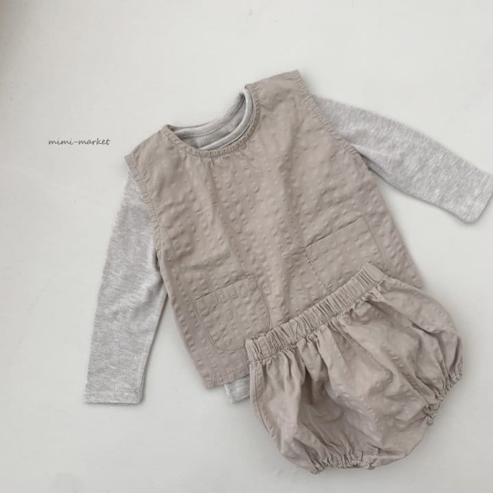 Mimi Market - Korean Baby Fashion - #babyootd - Enjo Top Bottom Set - 5