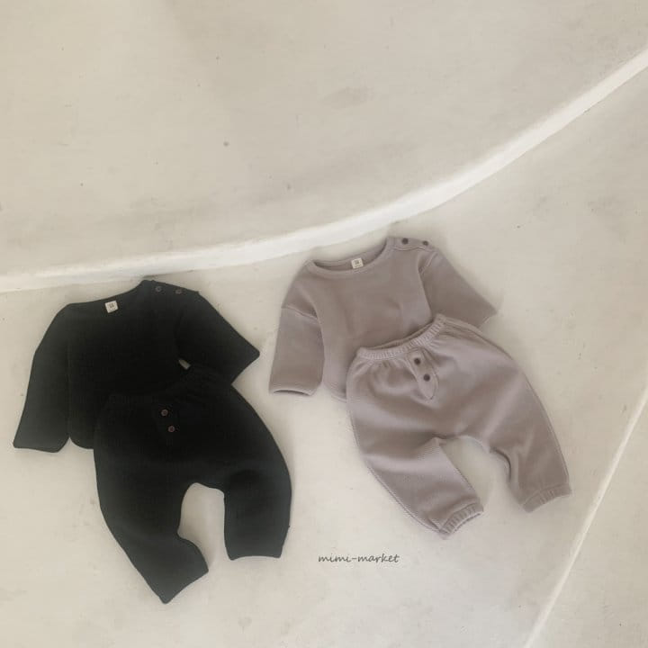 Mimi Market - Korean Baby Fashion - #babyoutfit - Hush Top Bottom Set - 10