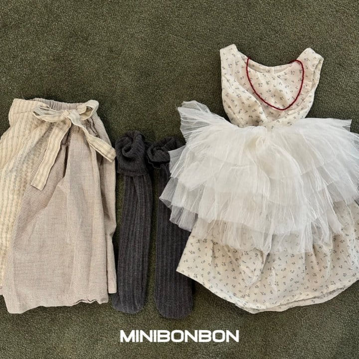 Mini Bongbong - Korean Children Fashion - #childofig - Tul One-piece - 2