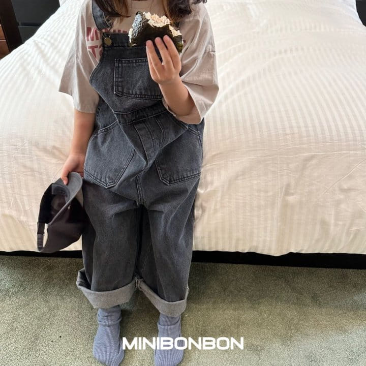 Mini Bongbong - Korean Children Fashion - #kidzfashiontrend - Captine Dungarees - 12