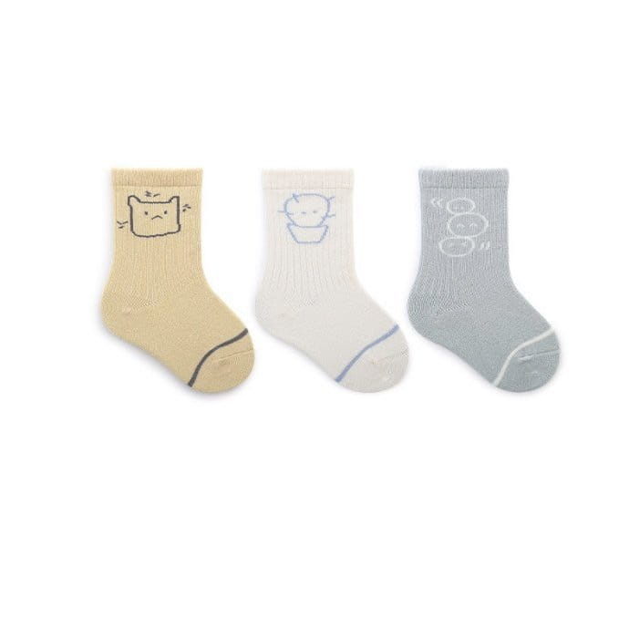 Miso - Korean Baby Fashion - #onlinebabyshop - Jeju Socks - 4