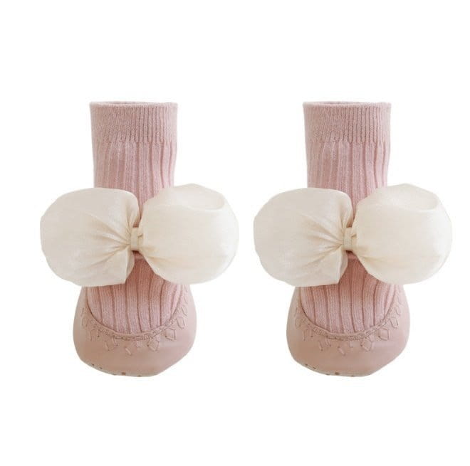 Miso - Korean Baby Fashion - #babyboutiqueclothing - Sha Ribbon  Socks - 8