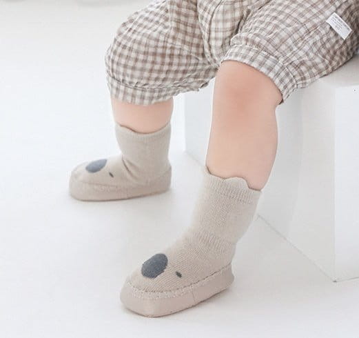 Miso - Korean Baby Fashion - #babylifestyle - Koala Socks - 3