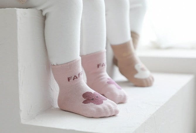 Miso - Korean Baby Fashion - #babylifestyle - Tini  Socks - 10