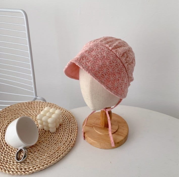 Miso - Korean Children Fashion - #Kfashion4kids - Small Lace Bonnet Hat - 6