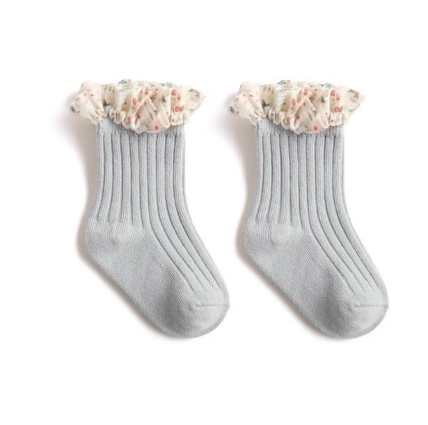 Miso - Korean Children Fashion - #Kfashion4kids - Small Flower Socks - 5