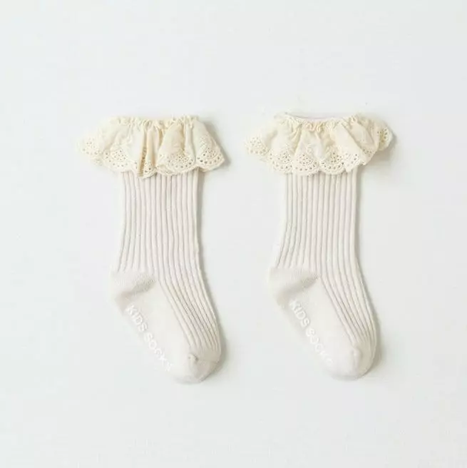 Miso - Korean Children Fashion - #Kfashion4kids - Cotton Lace Socks