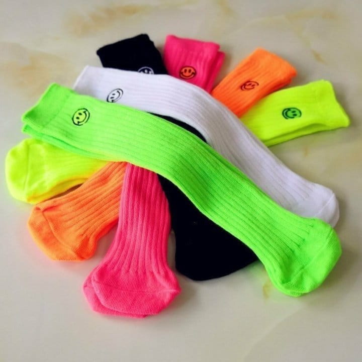 Miso - Korean Children Fashion - #childofig - Smile Socks - 3