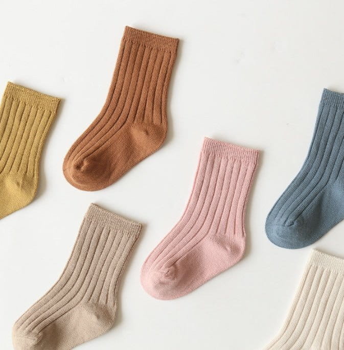 Miso - Korean Children Fashion - #childofig - Ten Color  Socks - 6