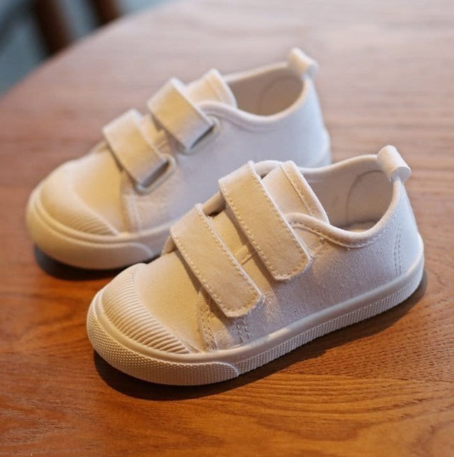 Miso - Korean Children Fashion - #childrensboutique - White Slip-on - 5