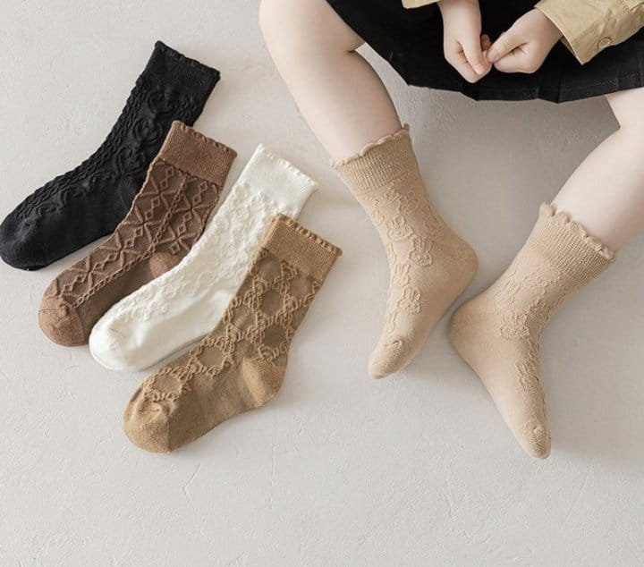 Miso - Korean Children Fashion - #childrensboutique - Ellois Socks