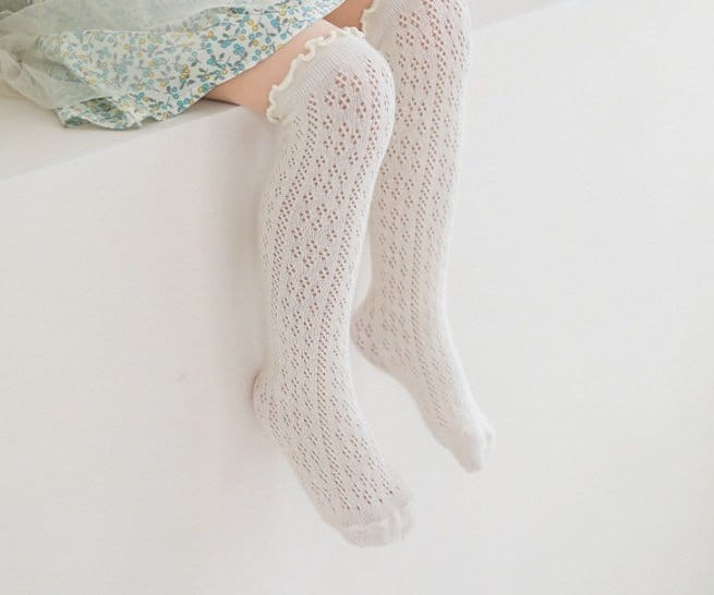 Miso - Korean Children Fashion - #childrensboutique - Frill Knee Socks - 9