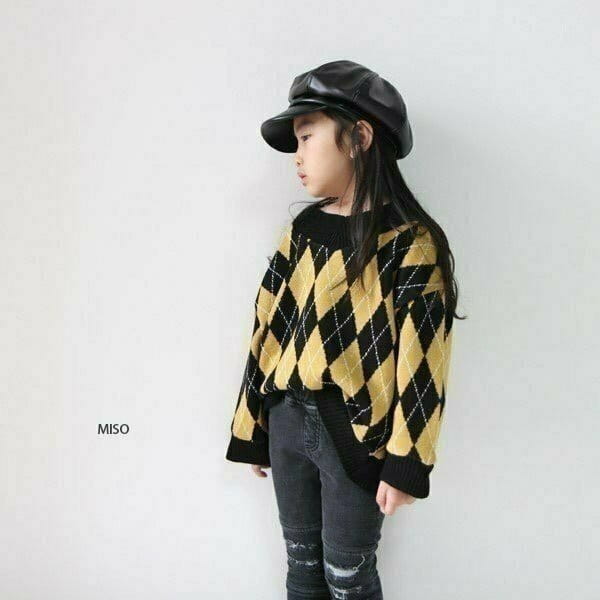 Miso - Korean Children Fashion - #childrensboutique - Leather Bread Hat - 4