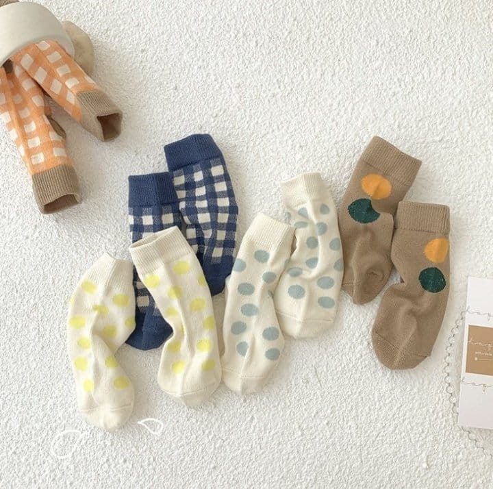 Miso - Korean Children Fashion - #designkidswear - Pasta Socks - 5