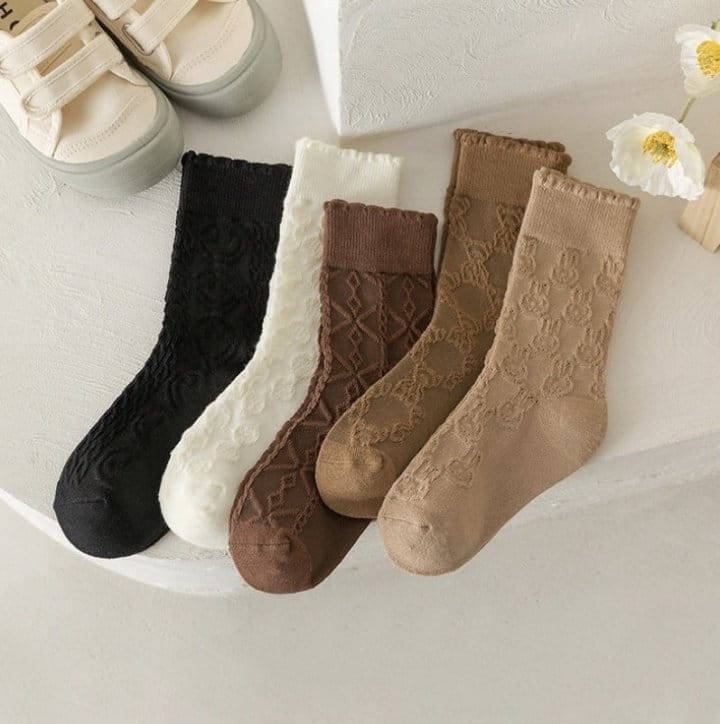 Miso - Korean Children Fashion - #designkidswear - Ellois Socks - 2