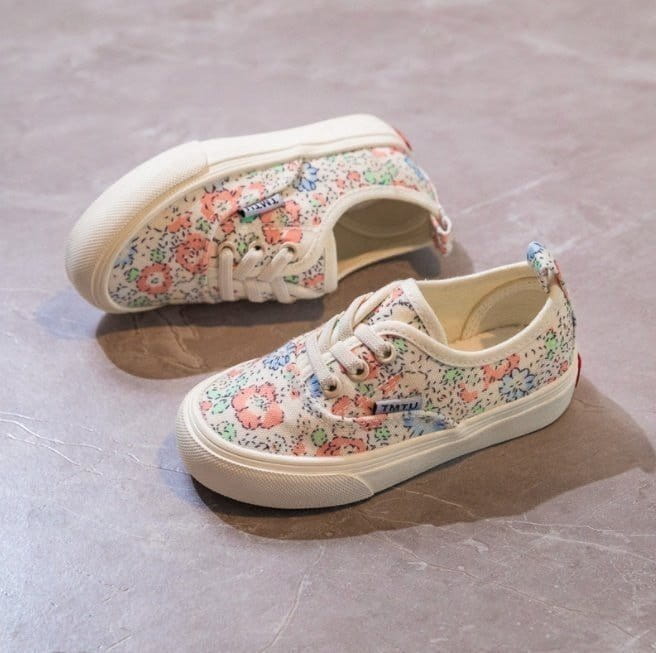 Miso - Korean Children Fashion - #discoveringself - Flower Sneakers - 2