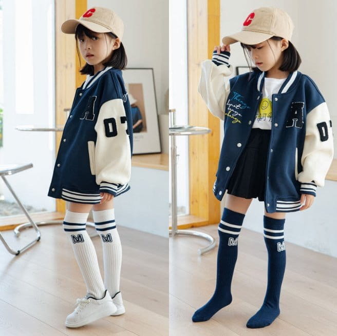 Miso - Korean Children Fashion - #discoveringself - M Line Socks