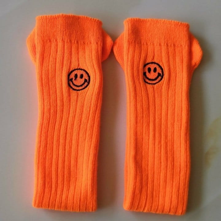 Miso - Korean Children Fashion - #discoveringself - Smile Socks - 7