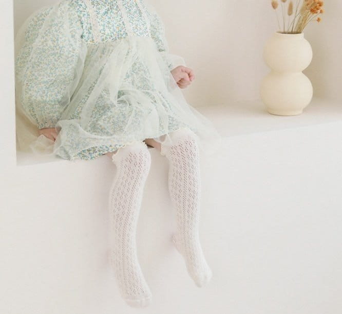 Miso - Korean Children Fashion - #discoveringself - Frill Knee Socks - 11