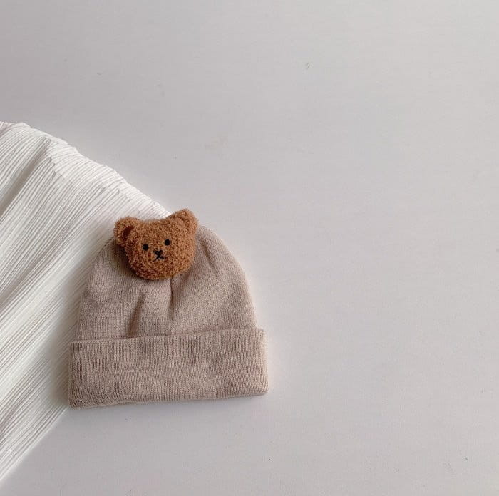 Miso - Korean Children Fashion - #fashionkids - Bear Beanie - 2