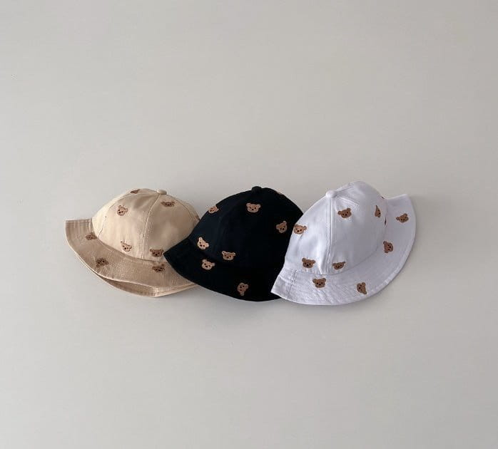 Miso - Korean Children Fashion - #discoveringself - Small Bear Bucket Hat - 4