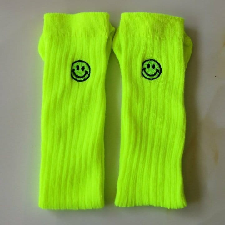 Miso - Korean Children Fashion - #fashionkids - Smile Socks - 8