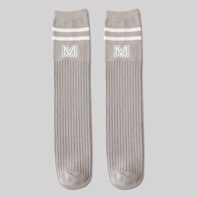 Miso - Korean Children Fashion - #kidsshorts - M Line Socks - 4