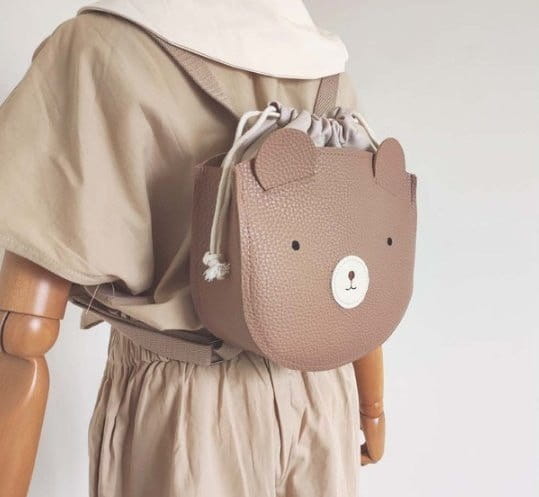 Miso - Korean Children Fashion - #kidzfashiontrend - Rabbit And Bear Bag - 2