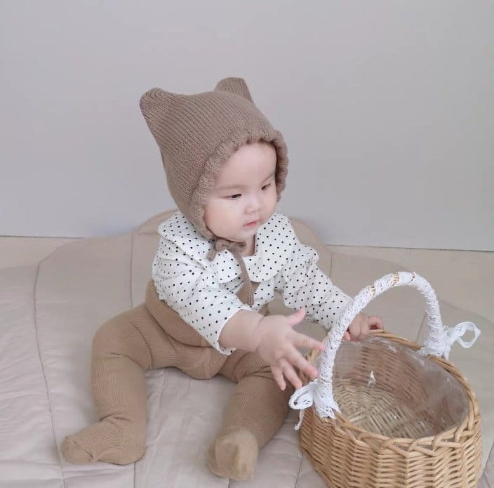 Miso - Korean Children Fashion - #littlefashionista - Navi Knit Hat - 3