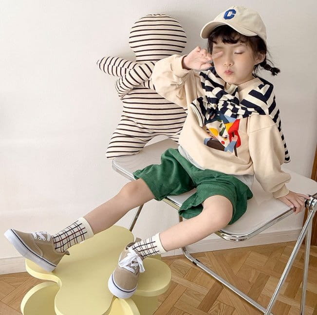 Miso - Korean Children Fashion - #magicofchildhood - Check Together Socks