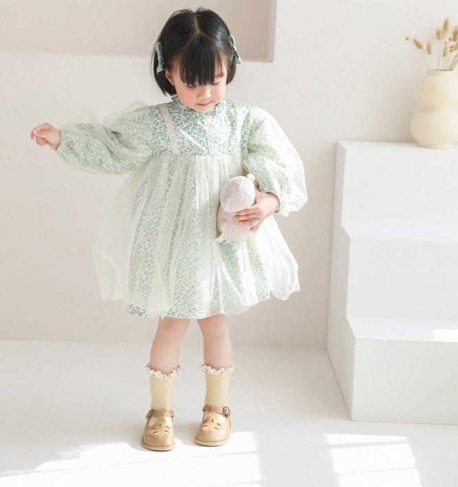 Miso - Korean Children Fashion - #magicofchildhood - Small Flower Socks - 7