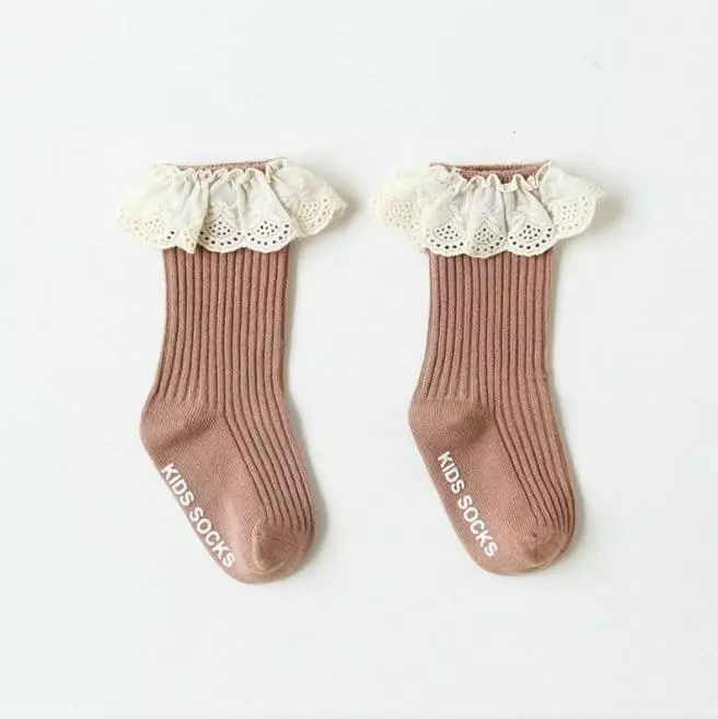 Miso - Korean Children Fashion - #magicofchildhood - Cotton Lace Socks - 3