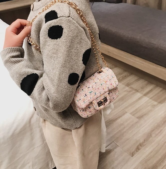 Miso - Korean Children Fashion - #minifashionista - Twid Coco Bag - 7