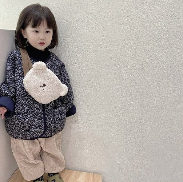 Miso - Korean Children Fashion - #magicofchildhood - NO I Bear Bag - 4