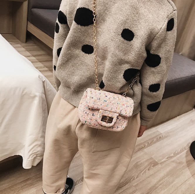 Miso - Korean Children Fashion - #prettylittlegirls - Twid Coco Bag - 8