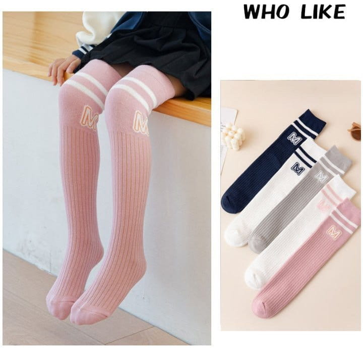 Miso - Korean Children Fashion - #prettylittlegirls - M Line Socks - 10