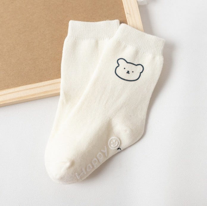 Miso - Korean Children Fashion - #stylishchildhood - Three Man Socks - 3